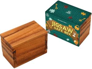 BSIRI Jigsaw Safe Box - Brain Teaser Mystery Box