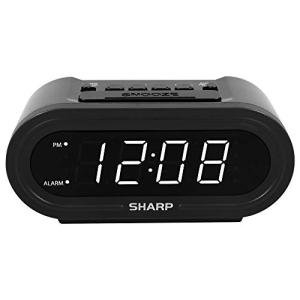 SHARP Digital Alarm Clock - AccuSet Auto Smart Technology
