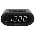 SHARP Digital Alarm Clock - AccuSet Auto Smart Technology