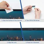 ShinyFX Webcam Cover Slide, Privacy Security - Black