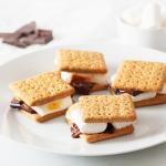 Tabletop Electric S'mores Maker with Roasting Sticks - Brown