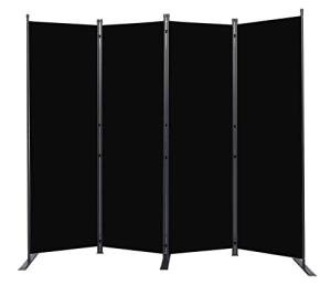 6FT Portable Room Divider for Dorm Studio Office