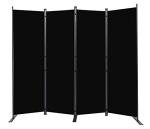 6FT Portable Room Divider for Dorm Studio Office
