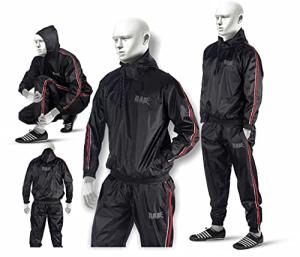 RAD Sauna Suit for Weight Loss - Red, Large