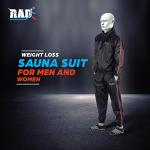 RAD Sauna Suit for Weight Loss - Red, Large