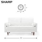 10" SHARP Wall Clock - Silent Non Ticking