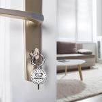 Levole 1 Year Anniversary Keychain Gift Set for Couple