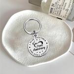 Levole 1 Year Anniversary Keychain Gift Set for Couple