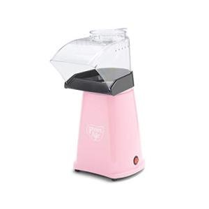 Electric Popcorn Maker - Pink, Easy One Switch