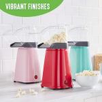 Electric Popcorn Maker - Pink, Easy One Switch