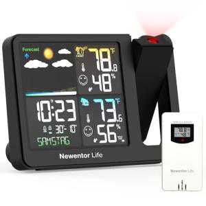 Wireless Weather Station with Alarm and Time Projection