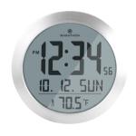 MARATHON 8-Inch Round Digital Wall Clock - Gift Idea