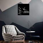 Geeky Days Late Anyway Square Wall Clock Funny