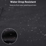 YIKA Waterproof Apron Set for Couples: Black + Pockets