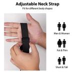 YIKA Waterproof Apron Set for Couples: Black + Pockets