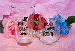 Novelty Wine and Beer Glasses | Fun Couples Gift