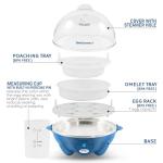 Ultimate Egg Cooker: 7 Varieties, Auto Shut-Off, BPA-Free