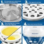 Ultimate Egg Cooker: 7 Varieties, Auto Shut-Off, BPA-Free