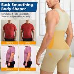 Men's Shapewear: Tummy Control Bodysuit for Belly Slimming