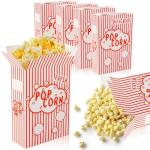 Ysglory Striped Popcorn Boxes - 100 Pack