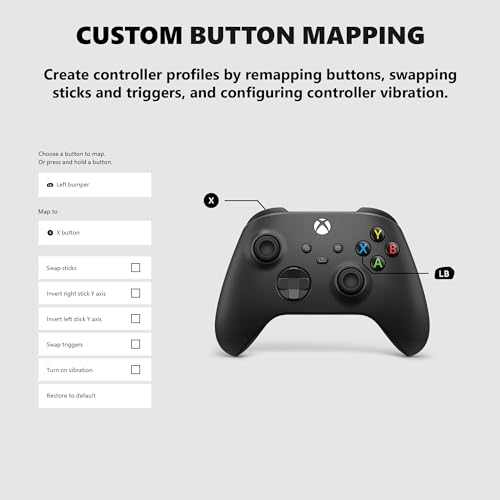 Xbox Core Wireless Controller – Carbon Black