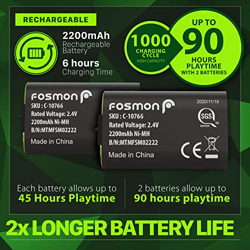 Fosmon Dual 2 Charger for Xbox Controllers