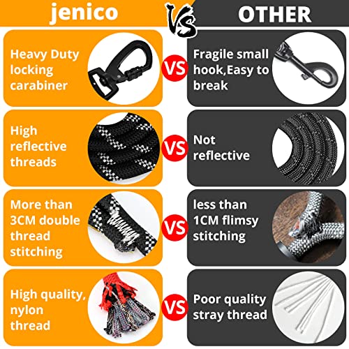 Durable, Reflective 15 FT Dog Training Leash