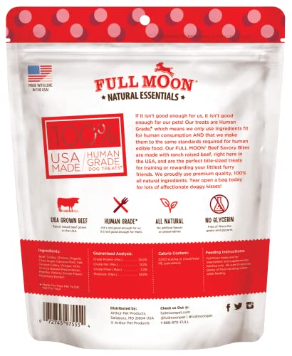 All Natural Beef Savory Bites for Dogs