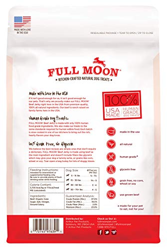 Full Moon Beef Jerky: Healthy, Natural Dog Treats