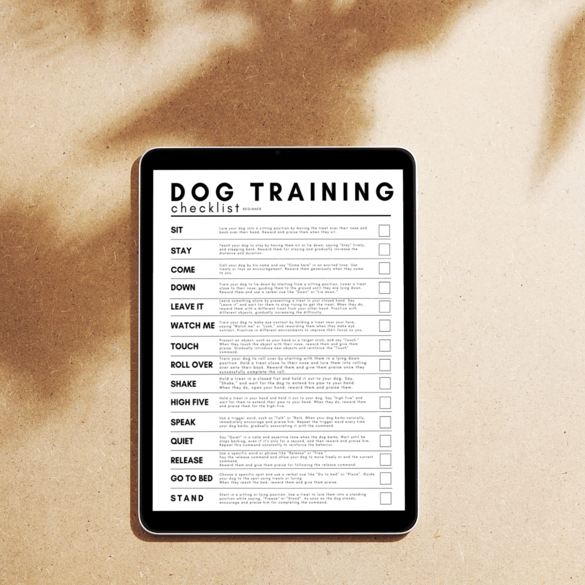 Ultimate Dog Training Checklist: Detailed Tips for Every Command