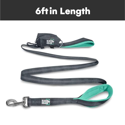 Heavy Duty Black Rhino Dog Leash - Medium & Large Dogs | 6ft Leashes