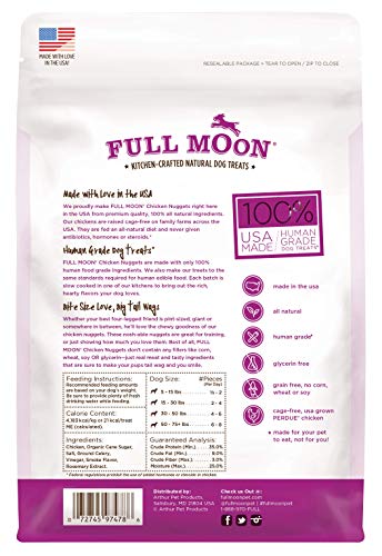 Full Moon Chicken Nuggets: Healthy, All-Natural Dog Treats