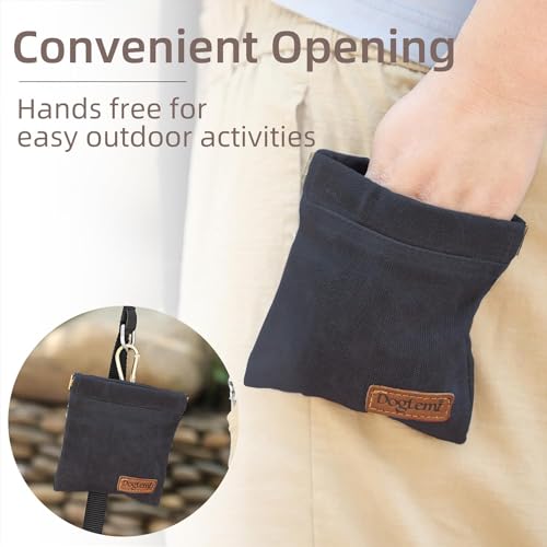 Dog Training Kit: Treat Pouch, Clicker, Whistle (Navy)