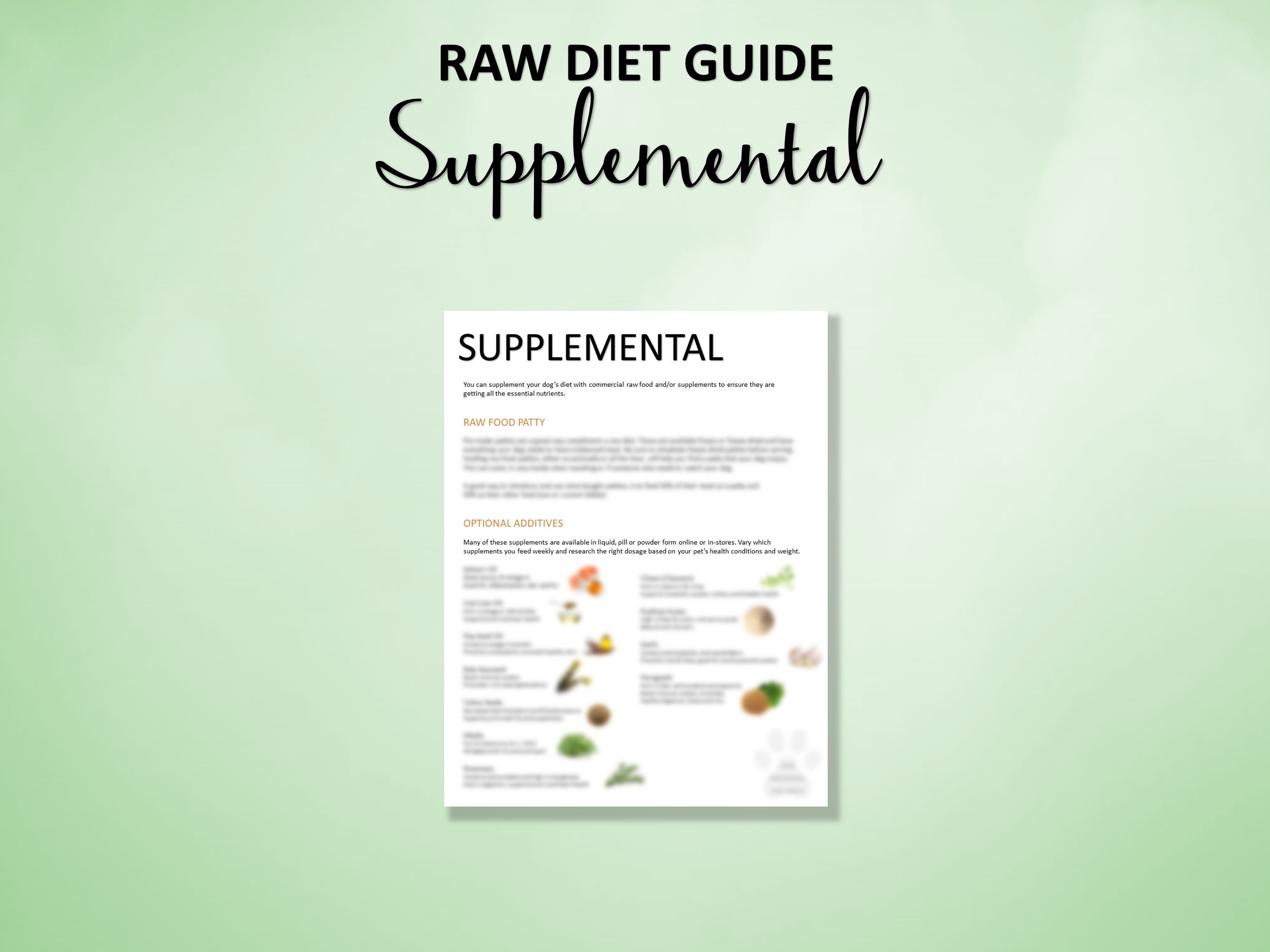 Dog's Raw Food Guide | BARF & PREY Model