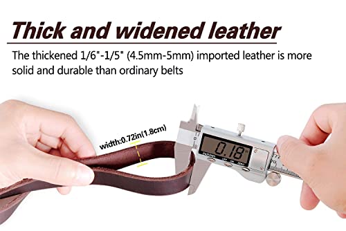 Leather Braided Dog Leash | Durable, Soft, Training