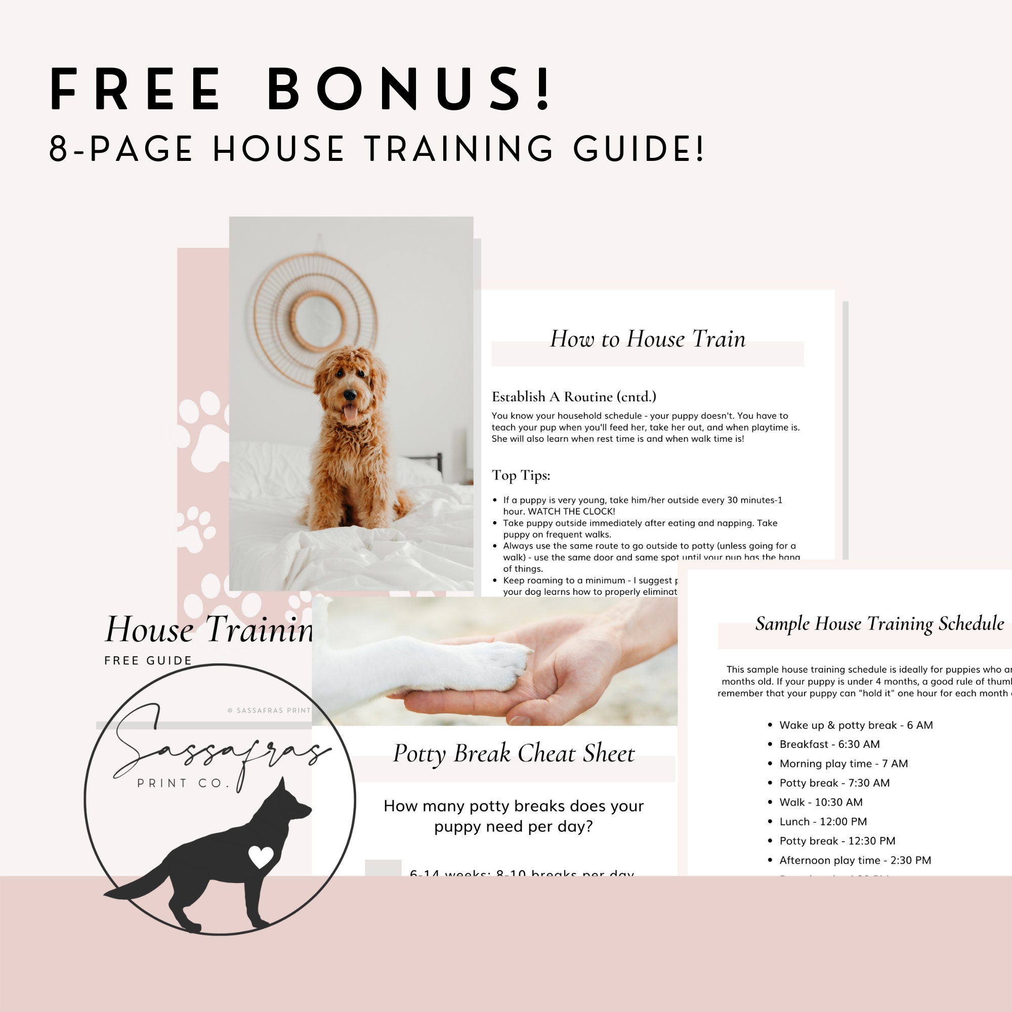 Ultimate Puppy Bundle: Workbook, Checklists, Planning, Training Guide