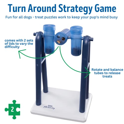TRIXIE Dog Puzzle Toy: Mad Scientist Strategy Game