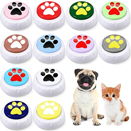 Recordable Dog Buttons Set for Communication and Training