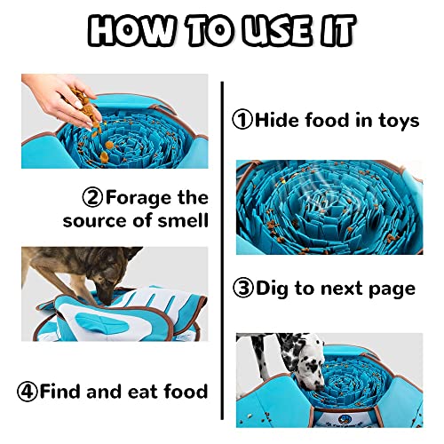 Large Snuffle Mat: Foraging Fun for Your Dog!
