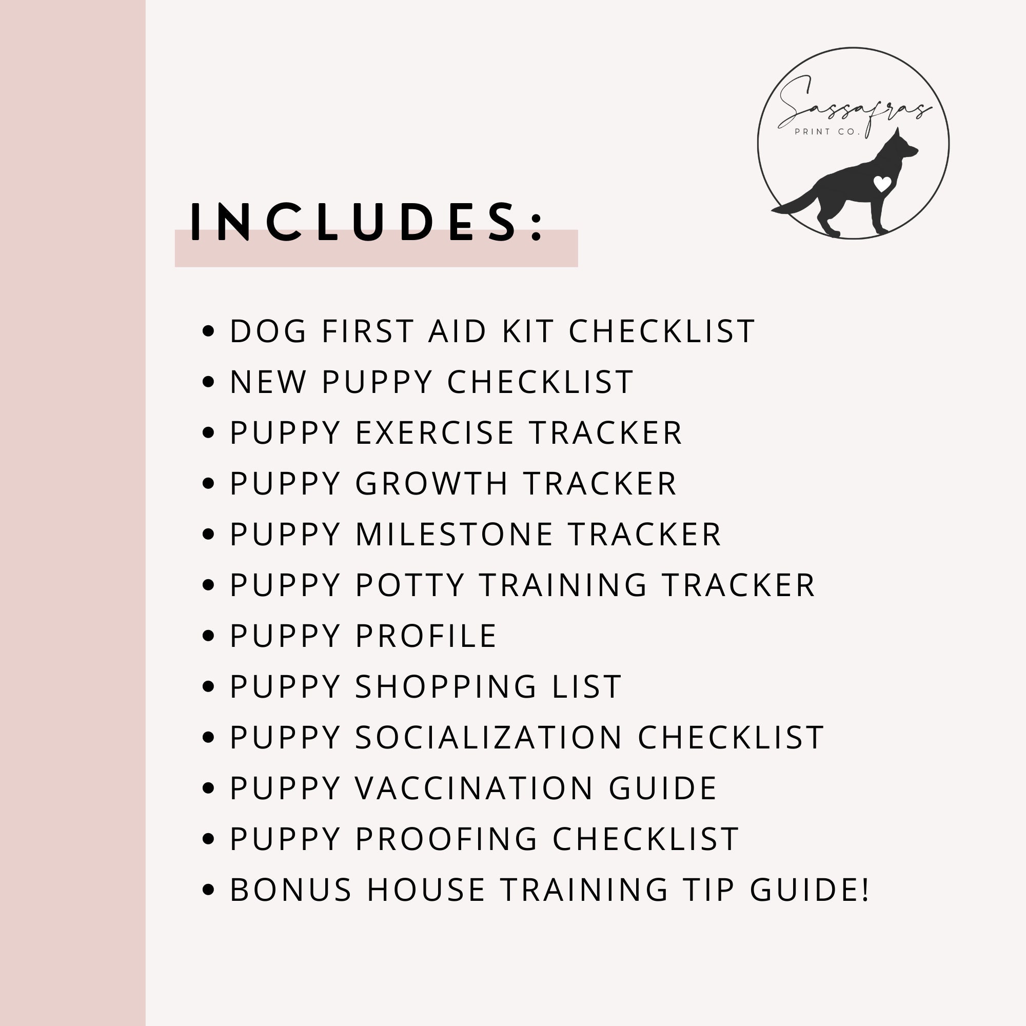 Ultimate Puppy Bundle: Workbook, Checklists, Planning, Training Guide