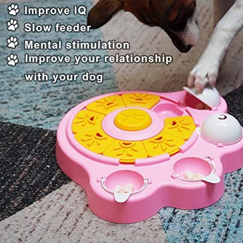 Interactive Dog Puzzle Toys for Mental Enrichment & Training