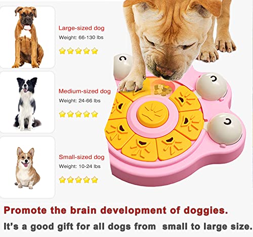 Interactive Dog Puzzle Toys for Mental Enrichment & Training