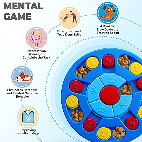 Interactive Dog Puzzle Toy for IQ Stimulation and Treat Training