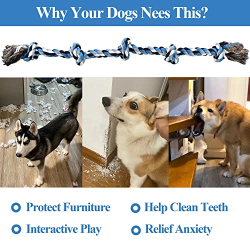 Durable Dog Rope Toy for Medium and Large Breeds