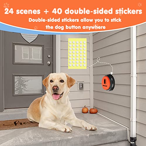 Recordable Dog Buttons: Communication Training Toy, 30 Seconds