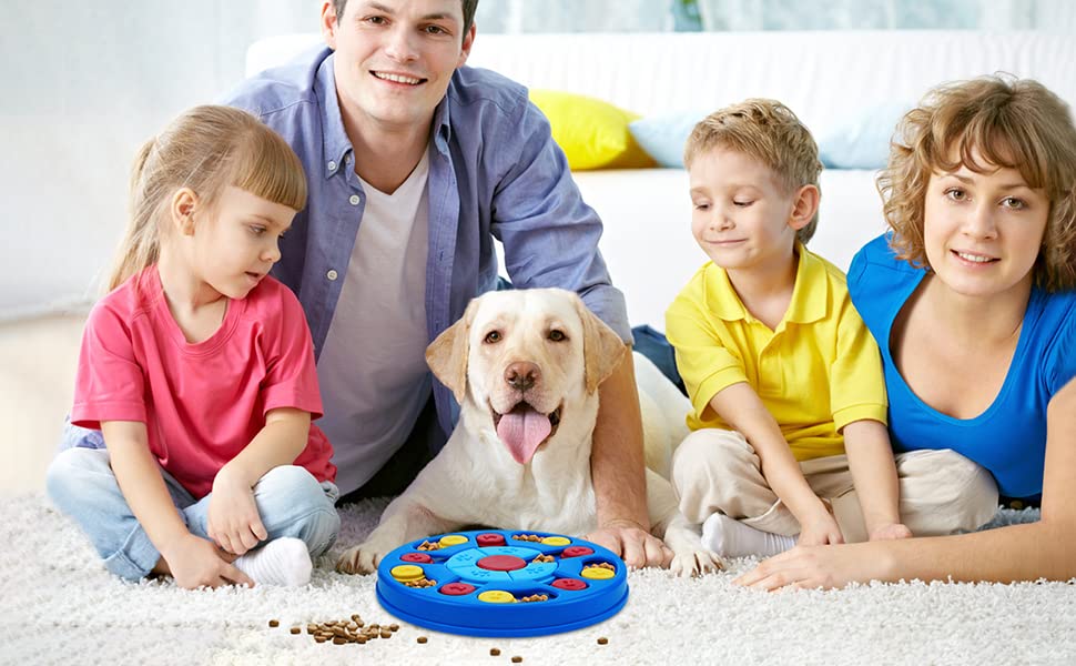 Interactive Dog Puzzle Toy for IQ Stimulation and Treat Training