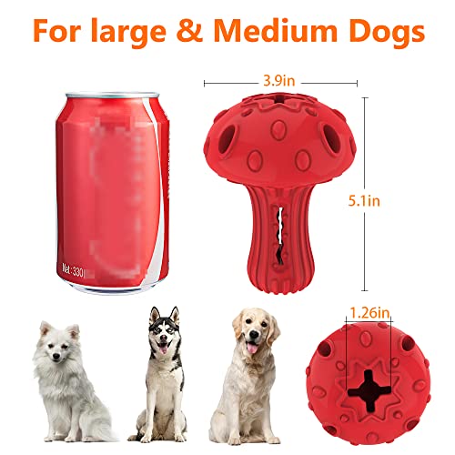 Large & Medium Dog Chew Toy: Interactive Slow Feeder
