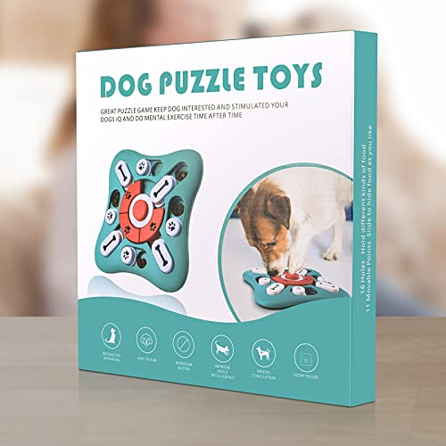 Interactive Dog Puzzle Toys for Mental Stimulation, IQ Training