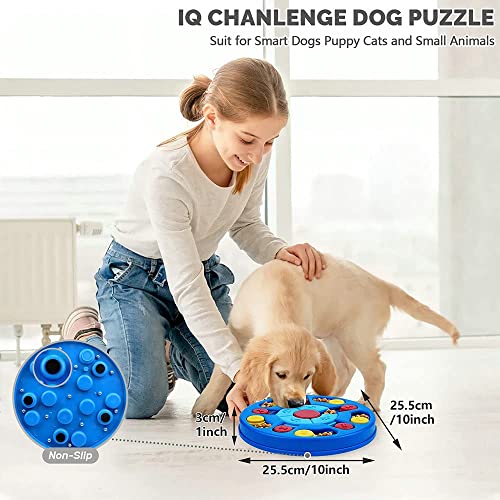 Interactive Dog Puzzle Toy for IQ Stimulation and Treat Training