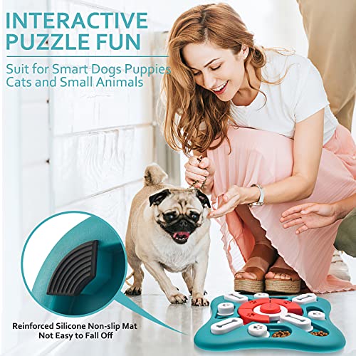 Interactive Dog Puzzle Toys for Mental Stimulation, IQ Training